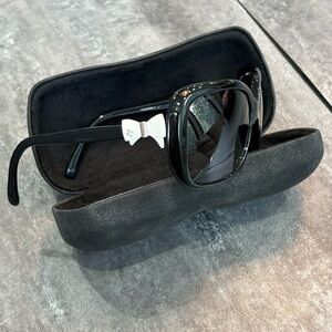 Chanel sunglasses with bow detail
